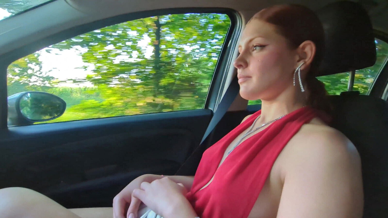 POV: After Date Fucked Hard Outdoor, (italian Amateur)