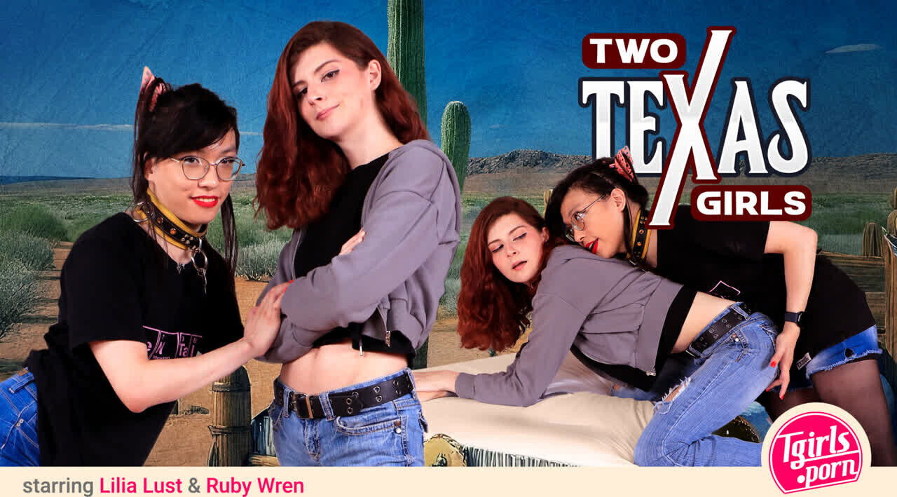 TGIRLS PORN Southern Belles Every Inch Deep Inside