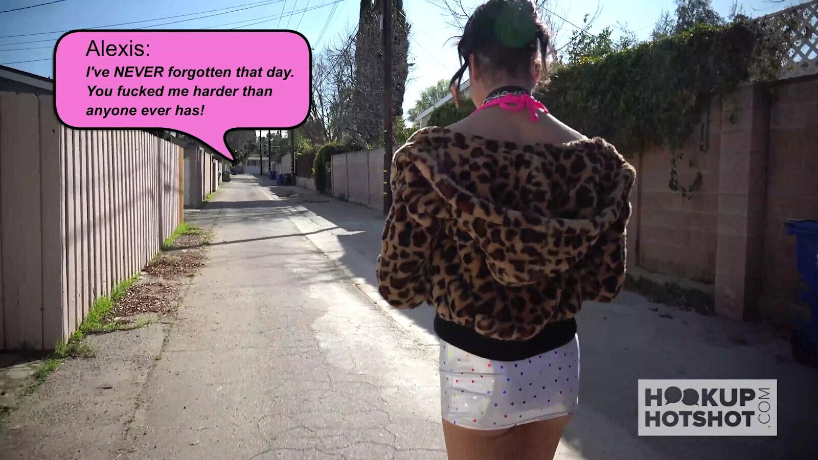 Horny Alexis Takes Bryan Gozzling's Ass!