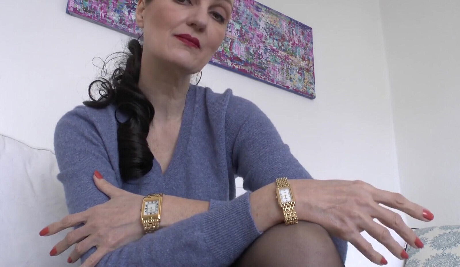 Masturbate Gold Watches, JOI, Lady Victoria Valente