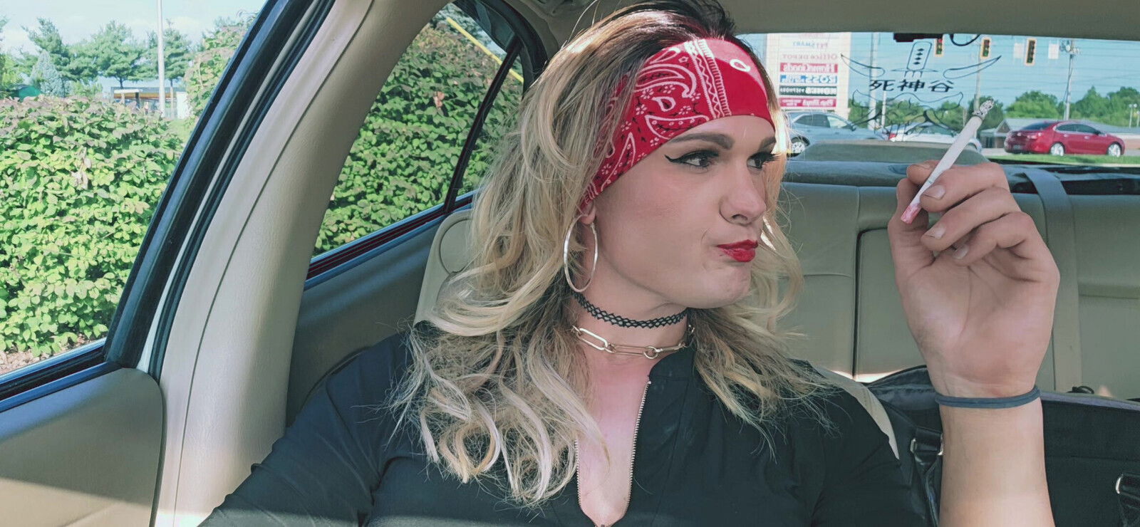 Kylie Babes Smoking Fetish Play