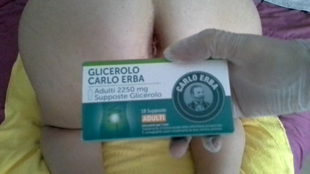 Laxative suppositories punishment