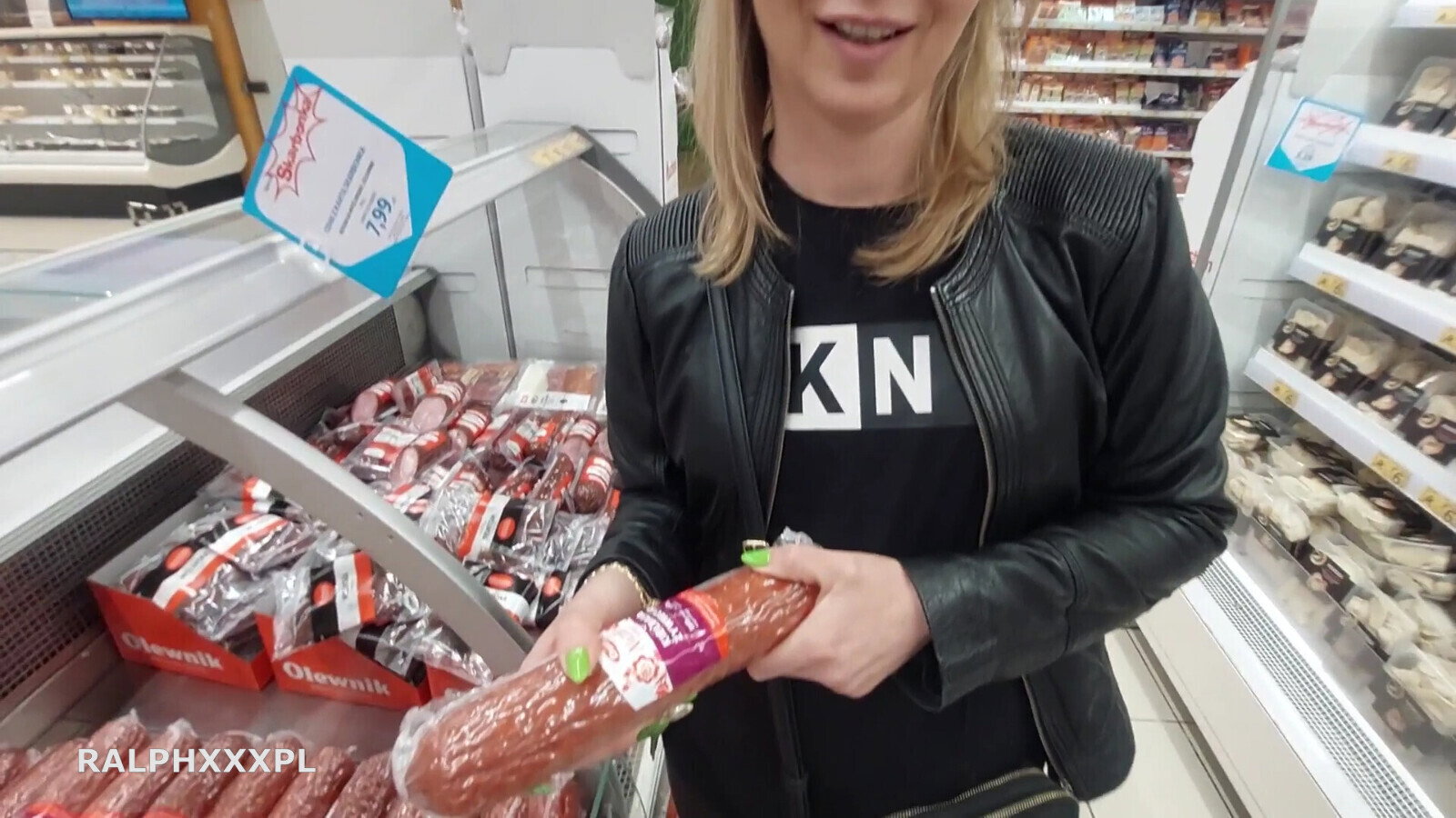 while shopping, gives blowjob public restroom swallows huge load