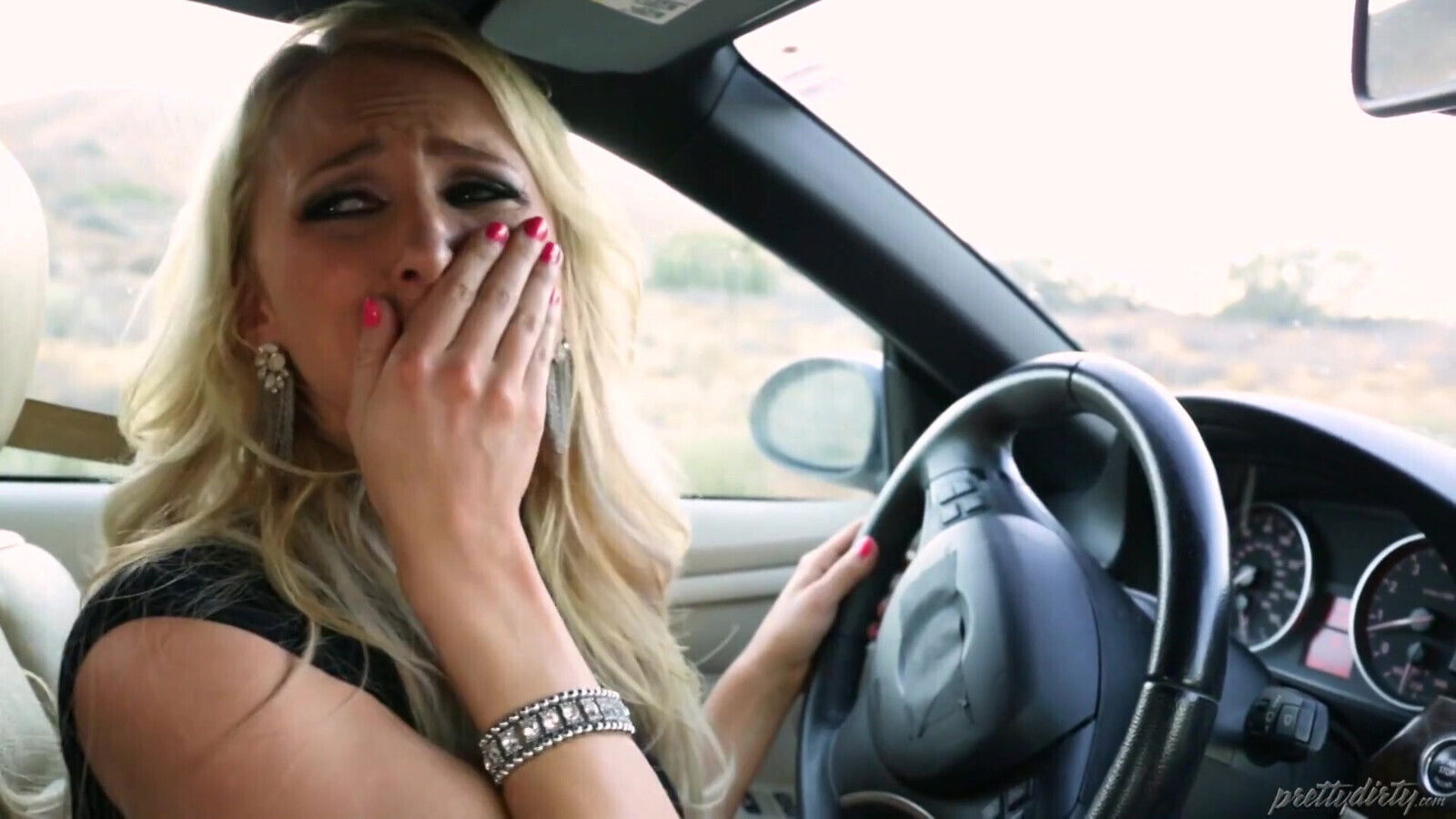 Spoiled Blonde Housewife Alix Lynx Gets Caught Hubby Fucking Hobo