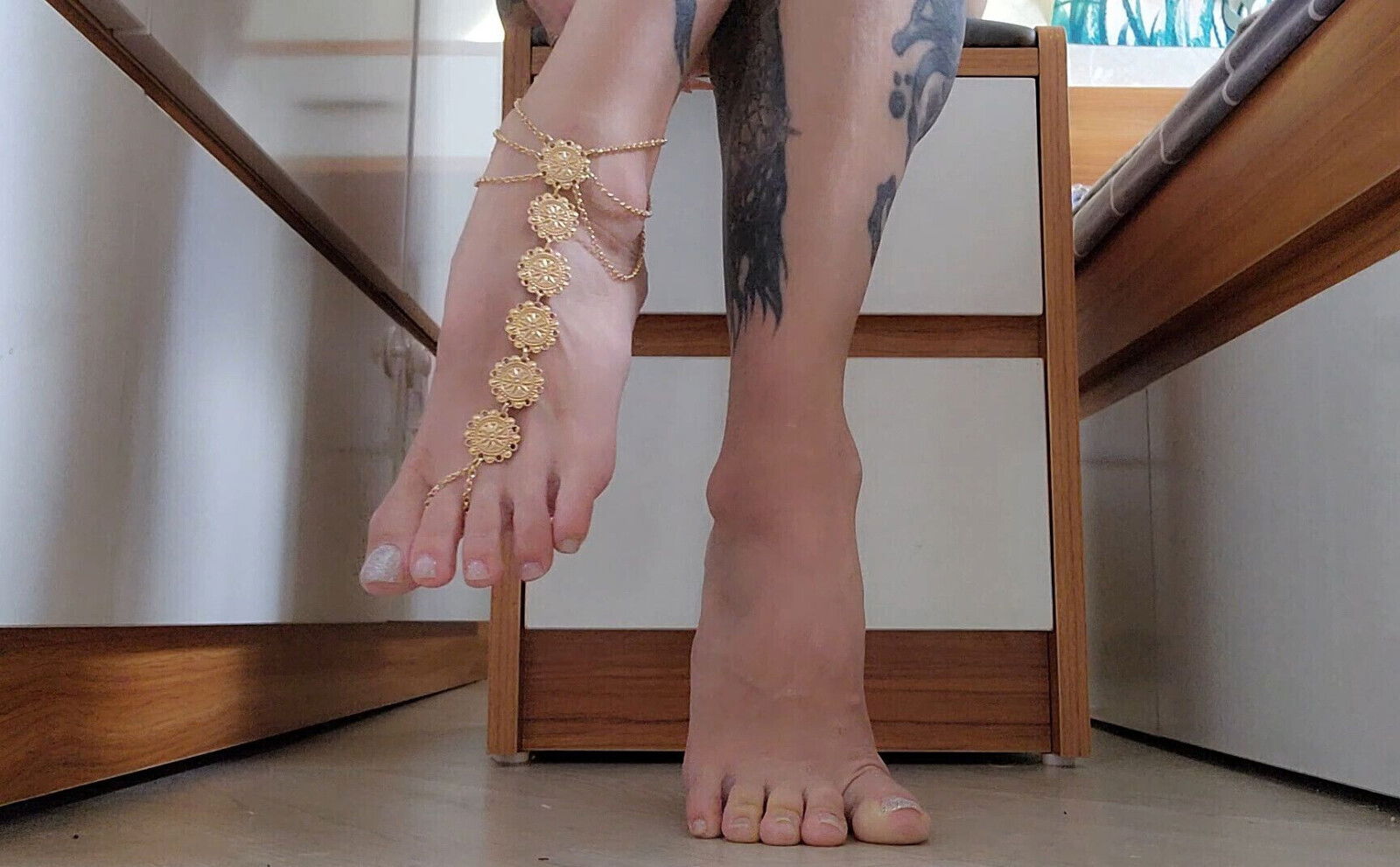 Footfetish Sexy Feet Chain