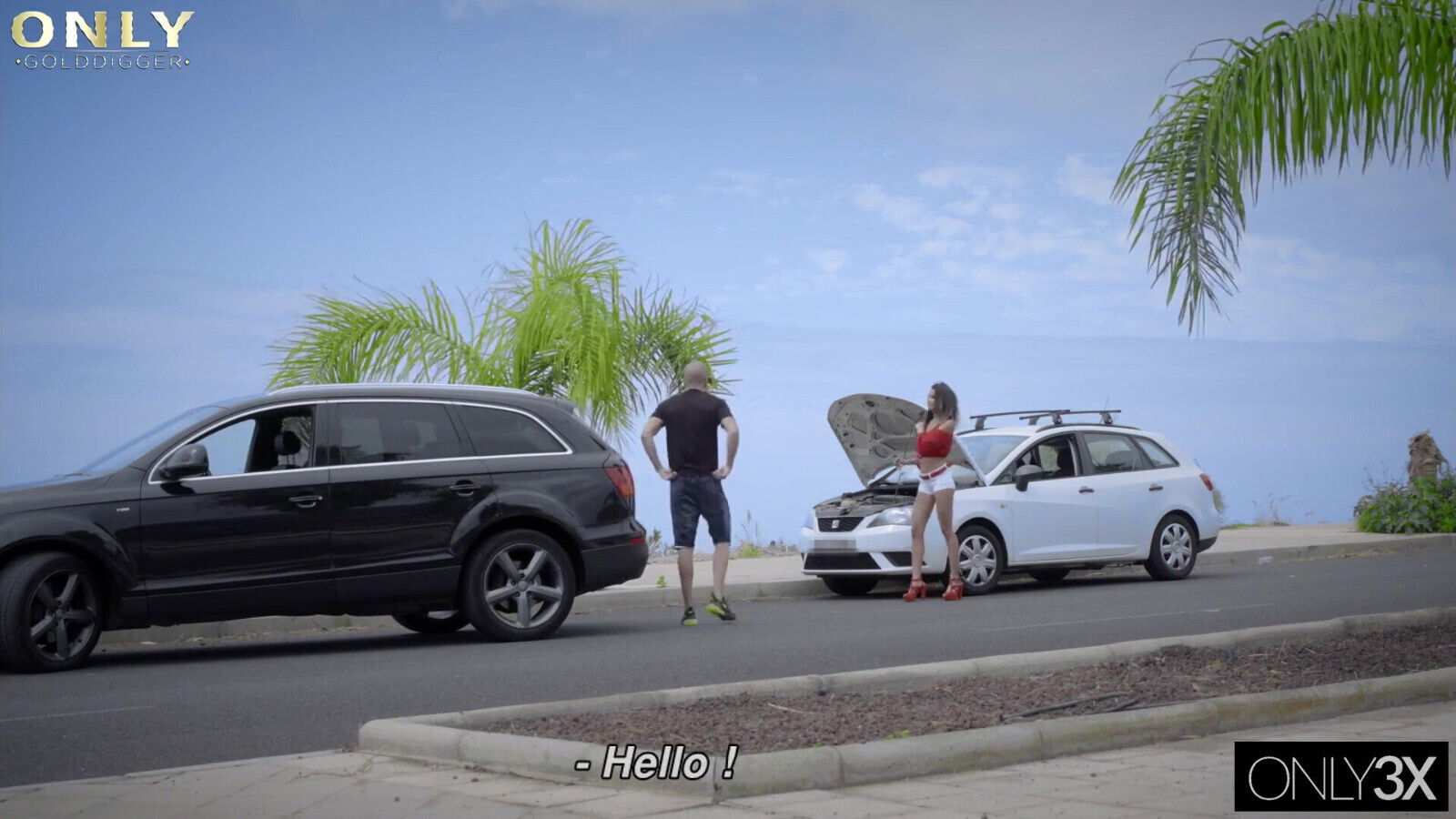 Auto scam gets gold digger Scarlett Domingo laid Premium Edit Only Gold Digger