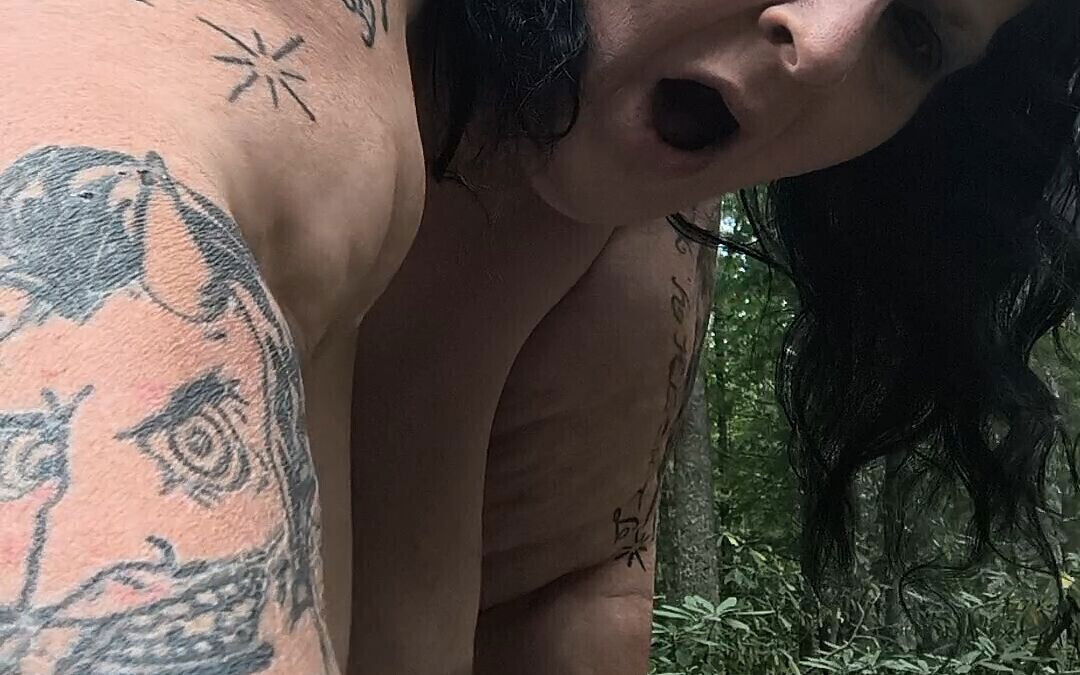 Fall Leaves Bends This Over Tree