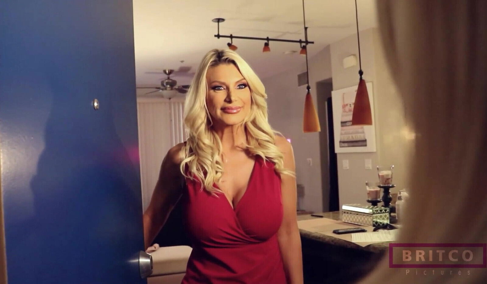 Busty Blonde Brittany Andrews Enjoys Cutie Brittney Kade's Cock!