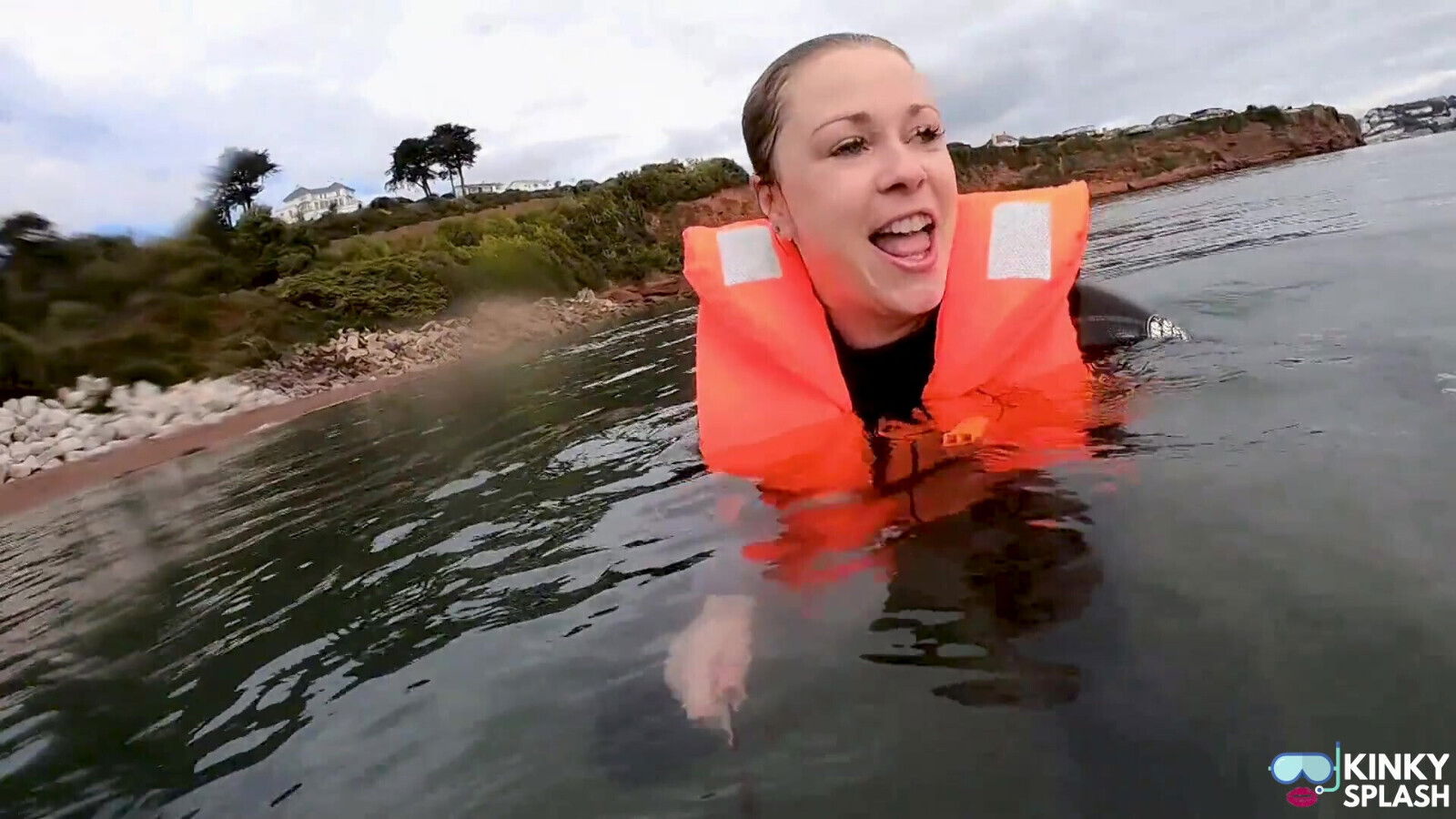 Strapped Tight Floating Free Sexy Wetsuit Life Jacket