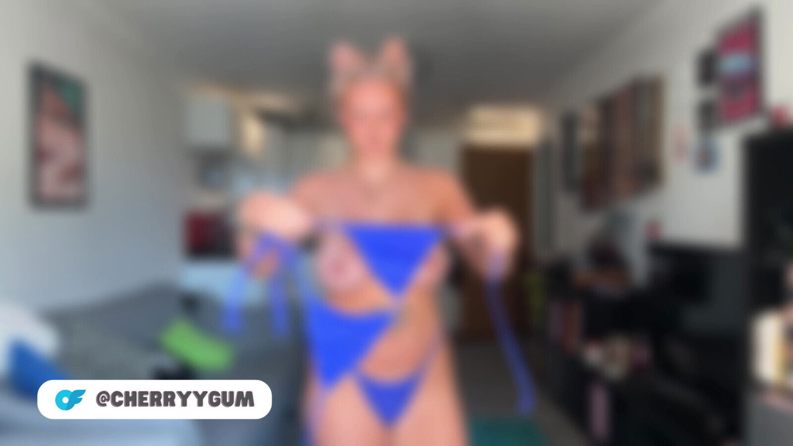 NUDE Bikini Try-on Haul with year British Teen with HUGE