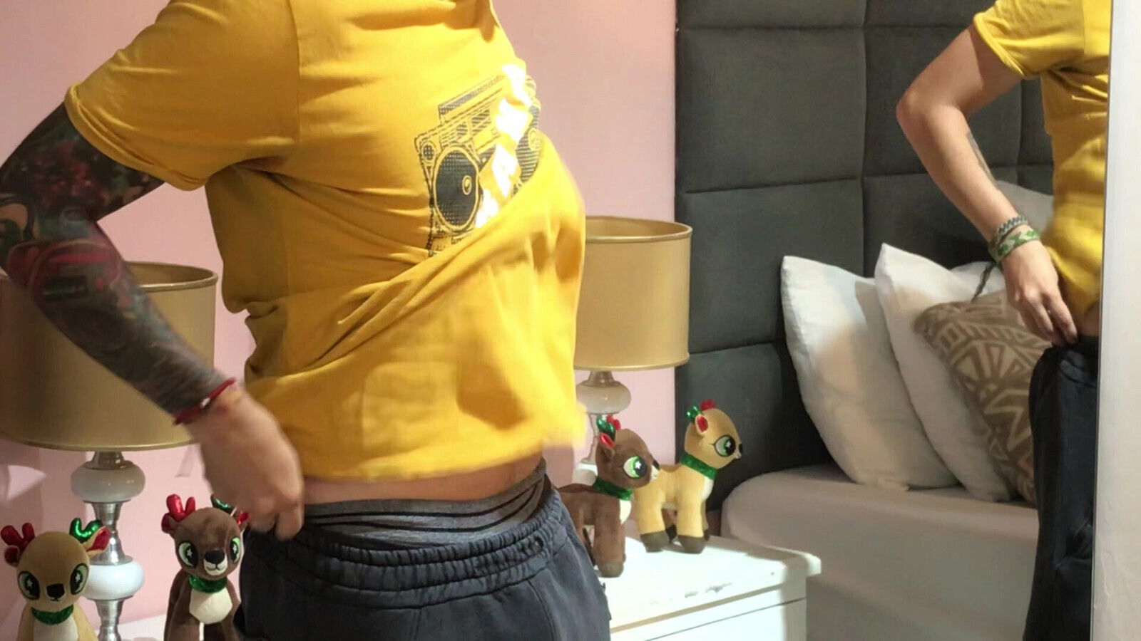 friend sends video showing tattoos