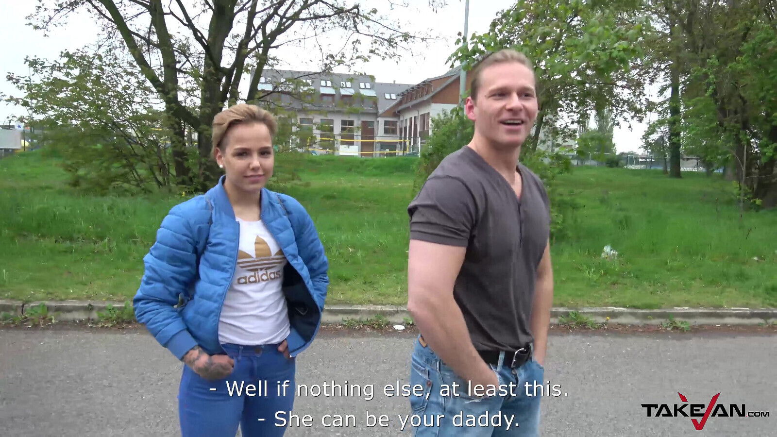 After football match girl accept ride from strangers fall love with Wendy