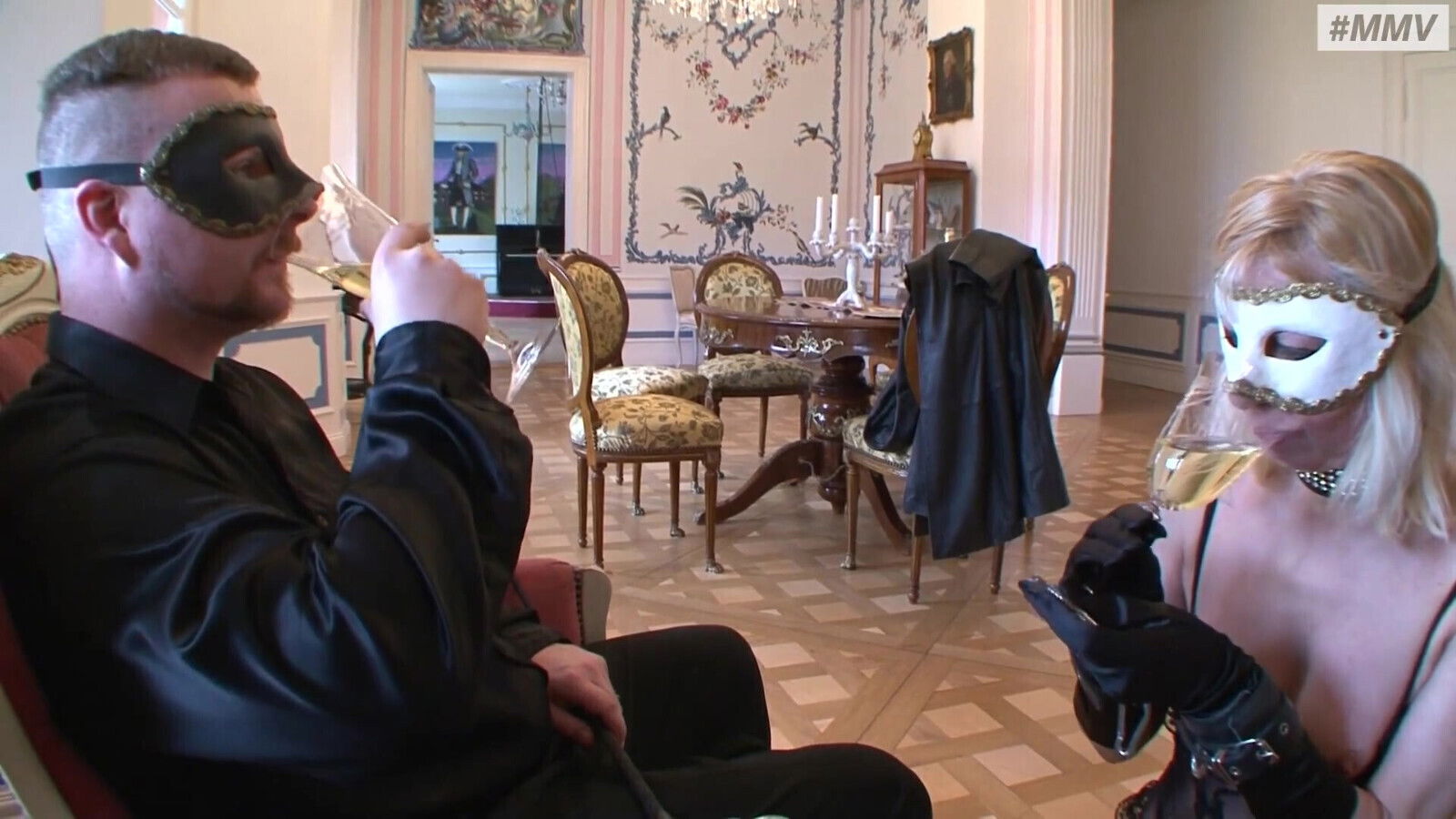 German BDSM Blonde slave milf whipe