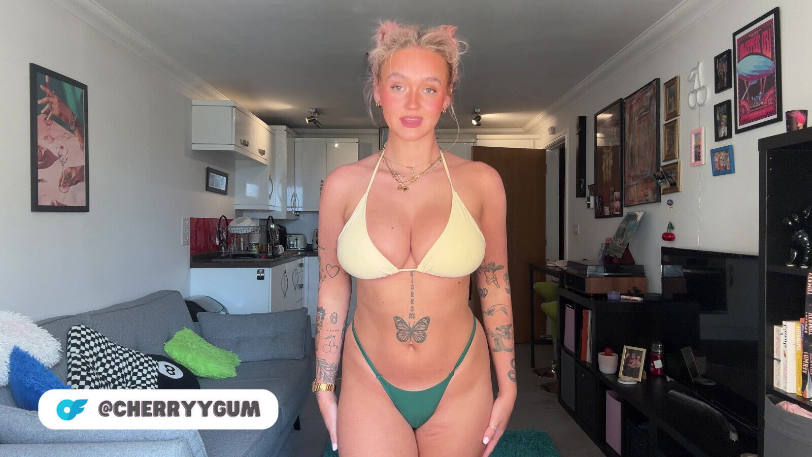 Haul Sexy Lingerie HUGE NATURAL BOOBS