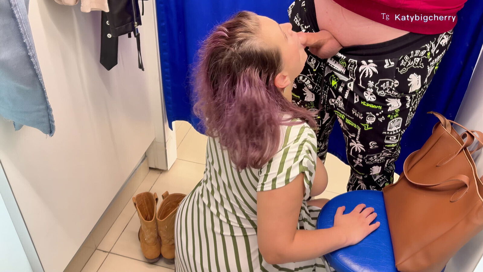 Stepmom's lessons continue. outdoor