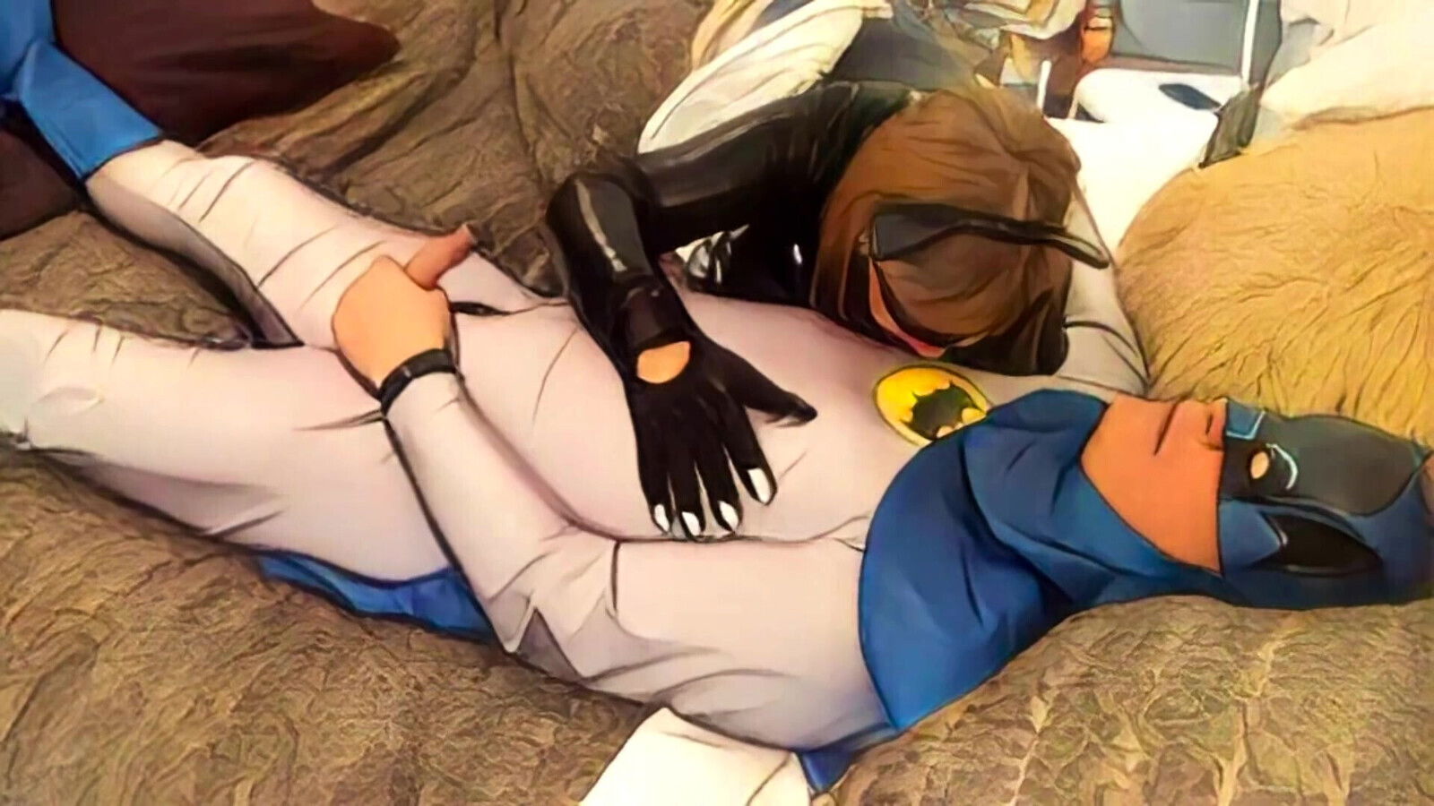 Animated Adventure: Granny Catwoman Sucks Batman's 112220