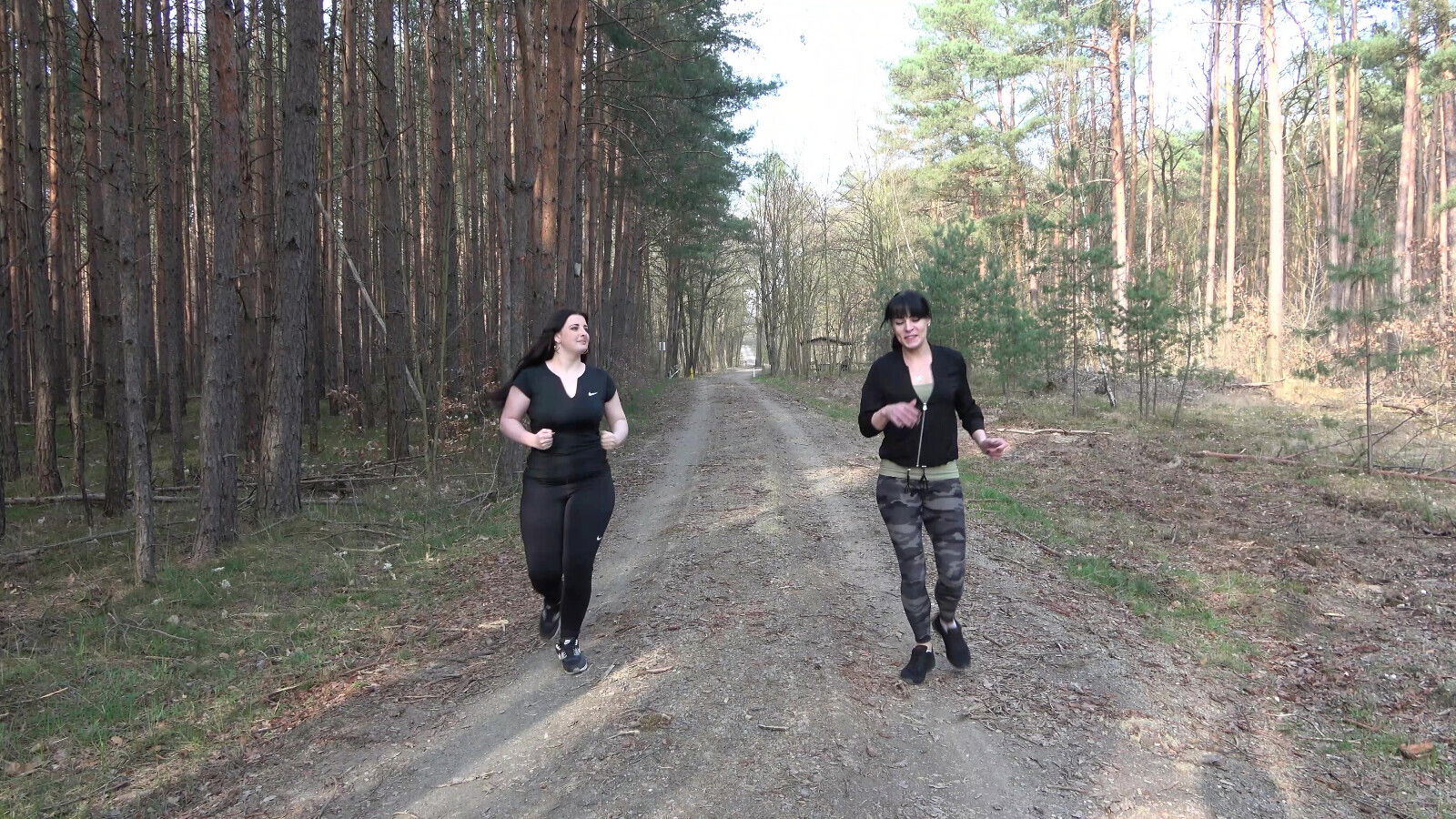 Outdoor with Horny German Slut