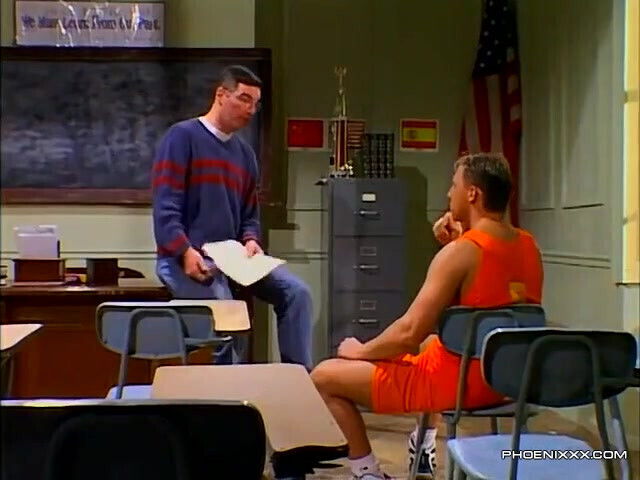 Star Jock Fucks Coach!