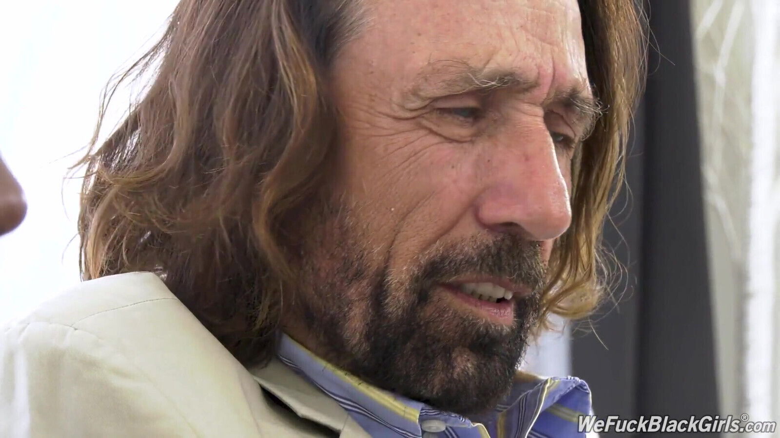 Stepdad convinces stepson fuck ebony girlfriend Anne Amari together