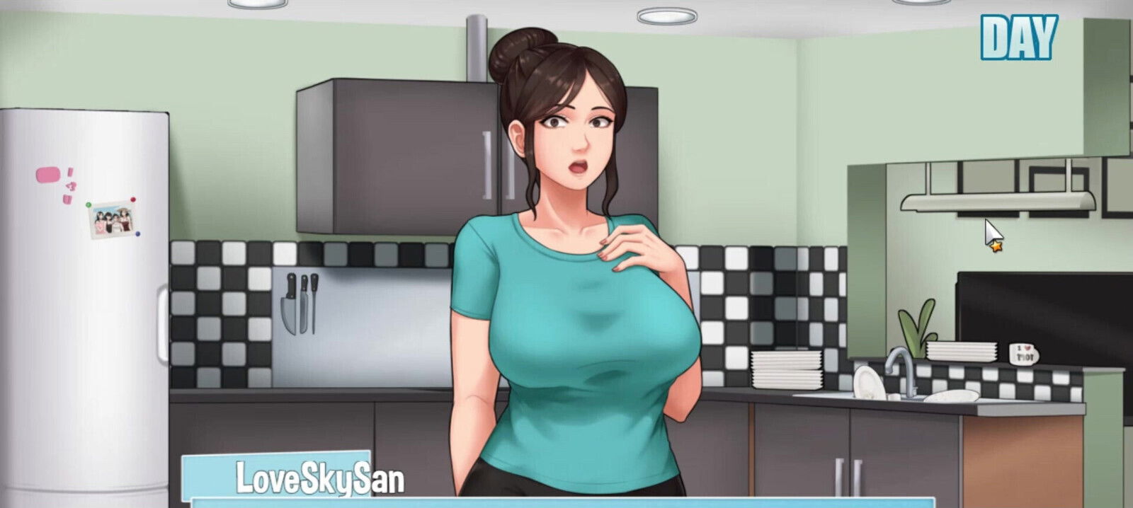 House Chores (siren) Part Threesome with Step-mom Step-sister Loveskysan