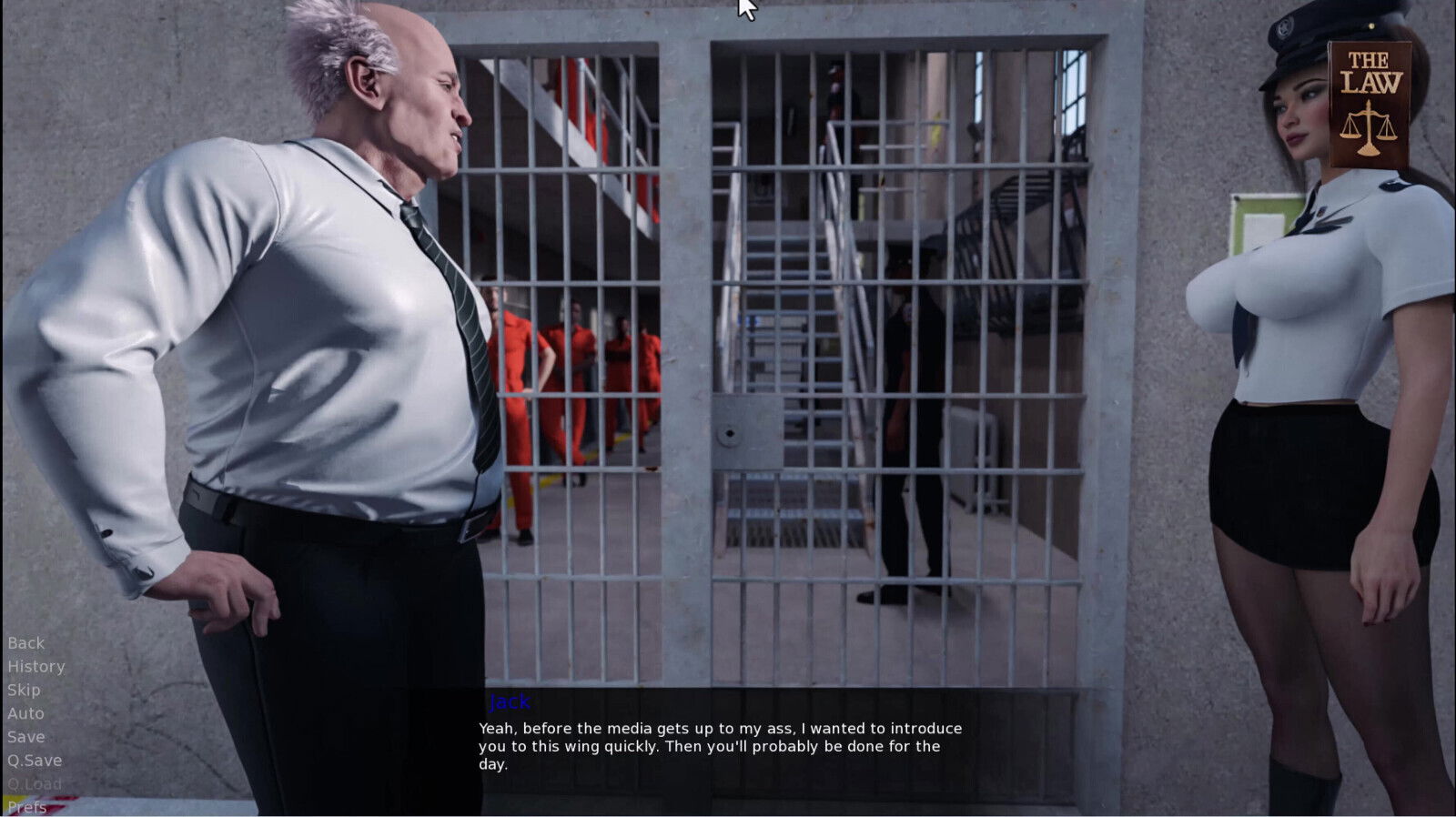 Prison Guard Willing Anything Truth.