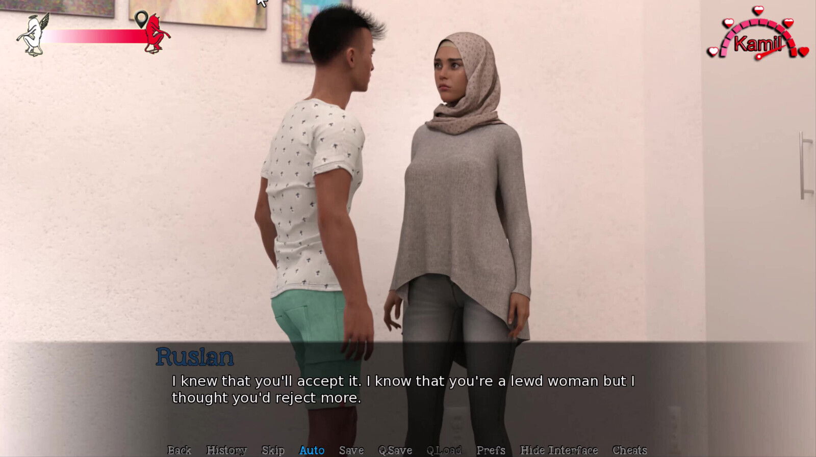 Life Middle East Banu Fucked Polad Just Next Husband After Creampie.