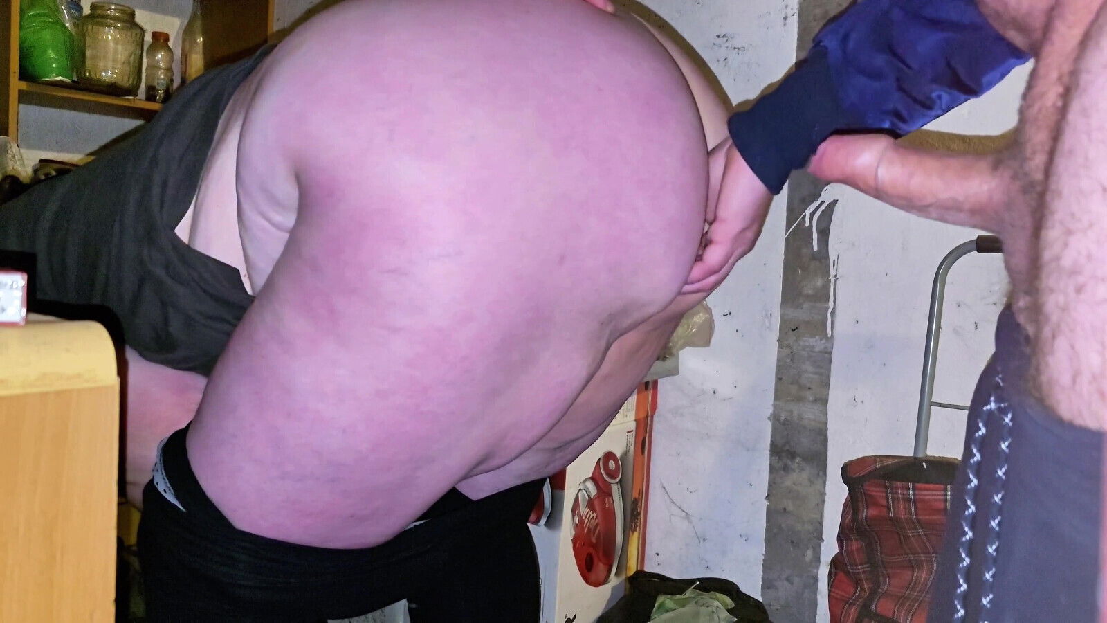 Almost Caught Fucking Stepmother Basement Risky