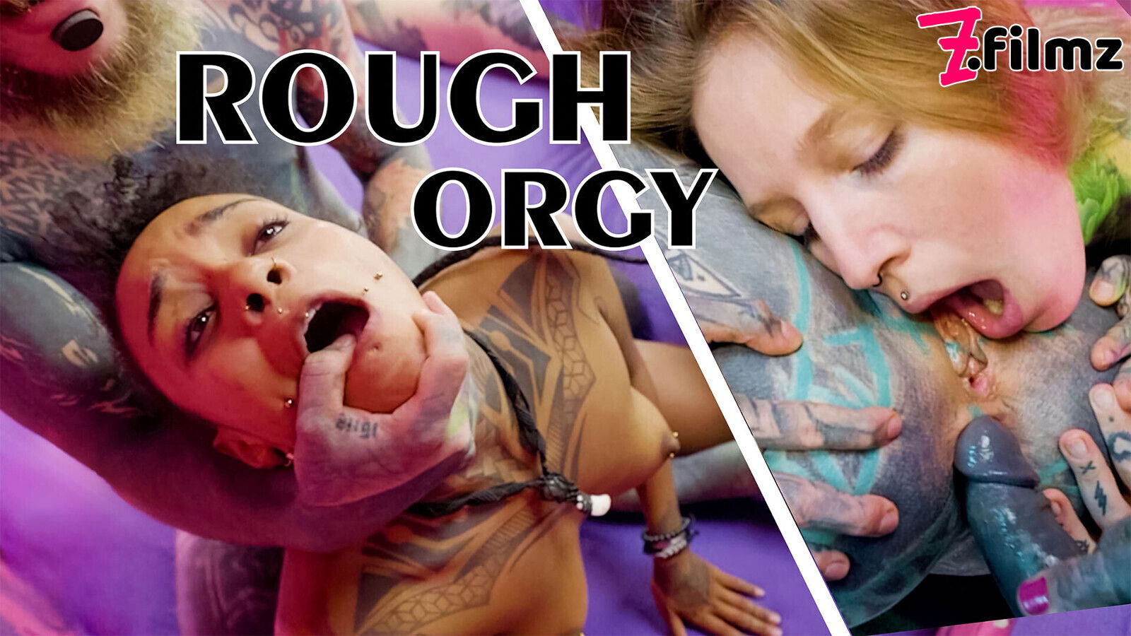 Four porn hotties share couple cocks