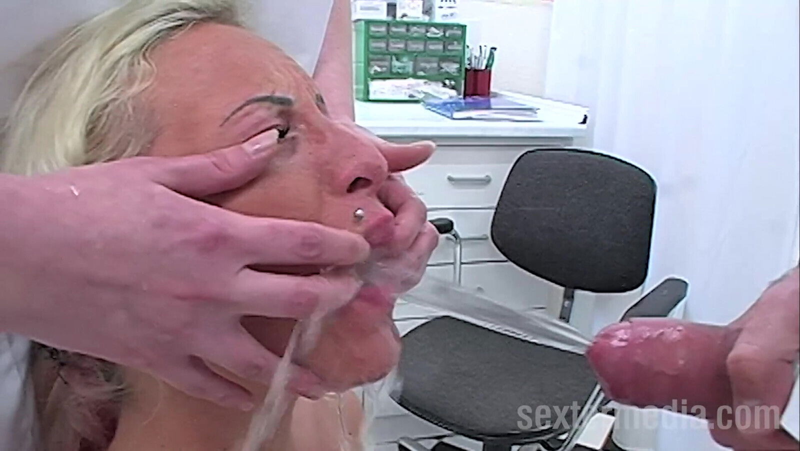 Bizarre examination with fuck