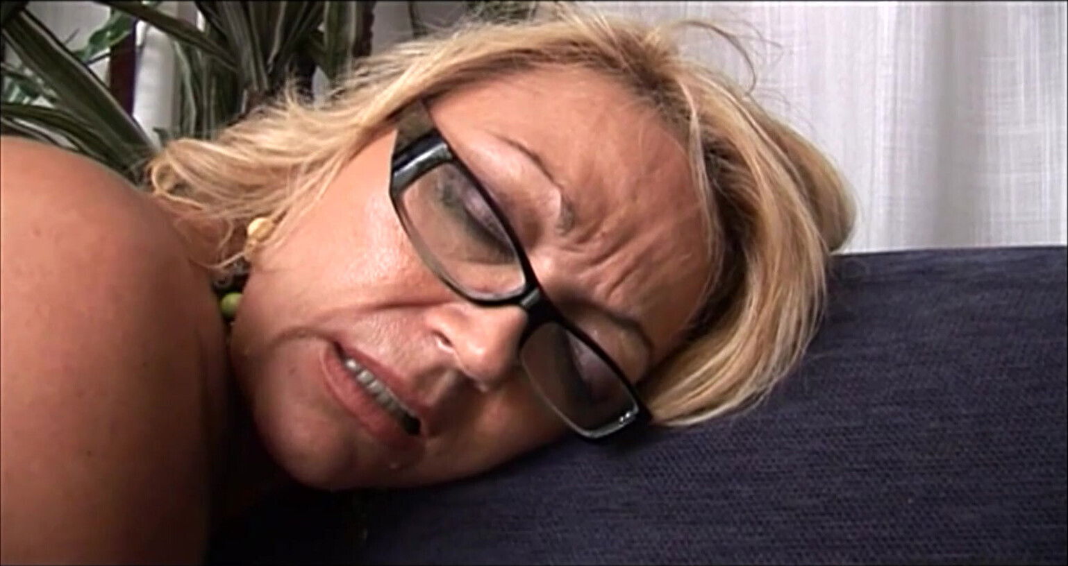 MILF with Glasses Very Blowjobs Fucks