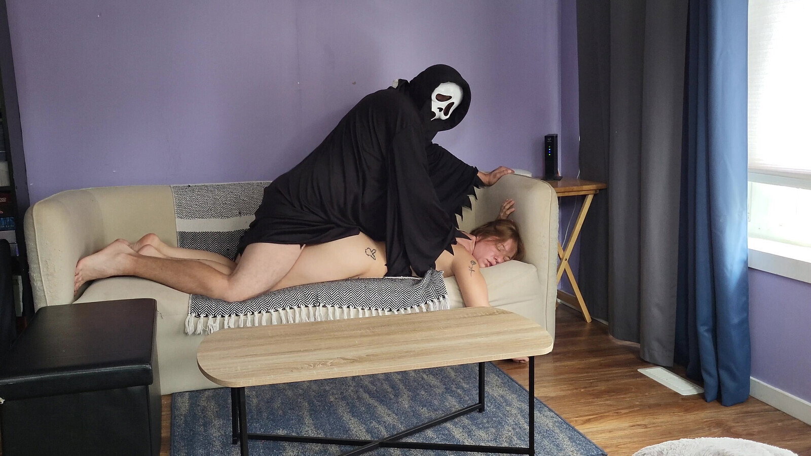 Celaena Riding Ghost Face