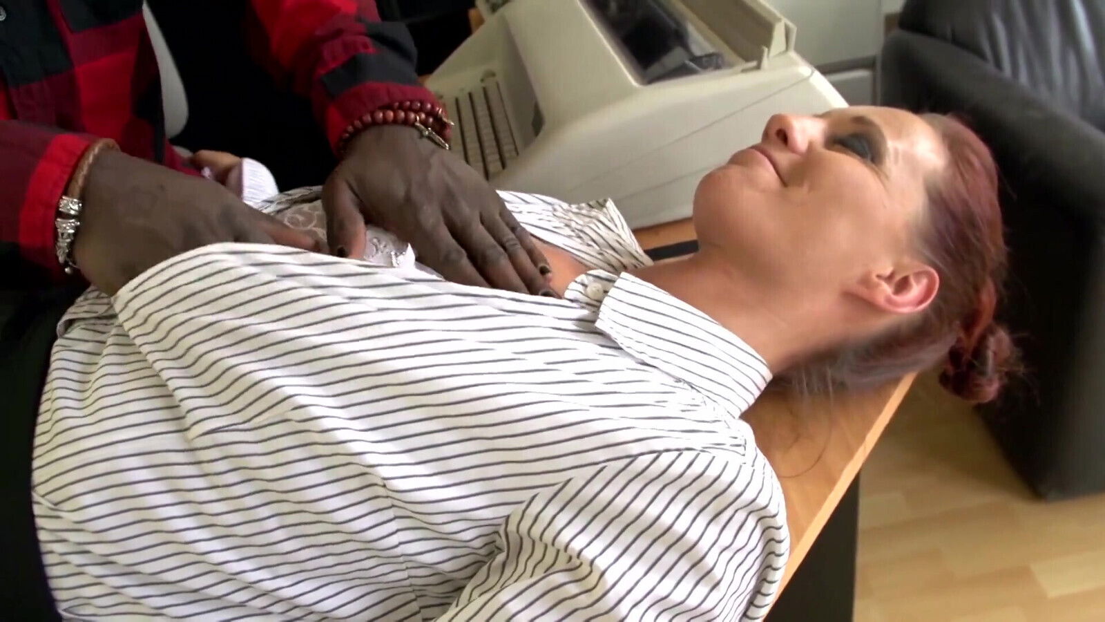 German black white office