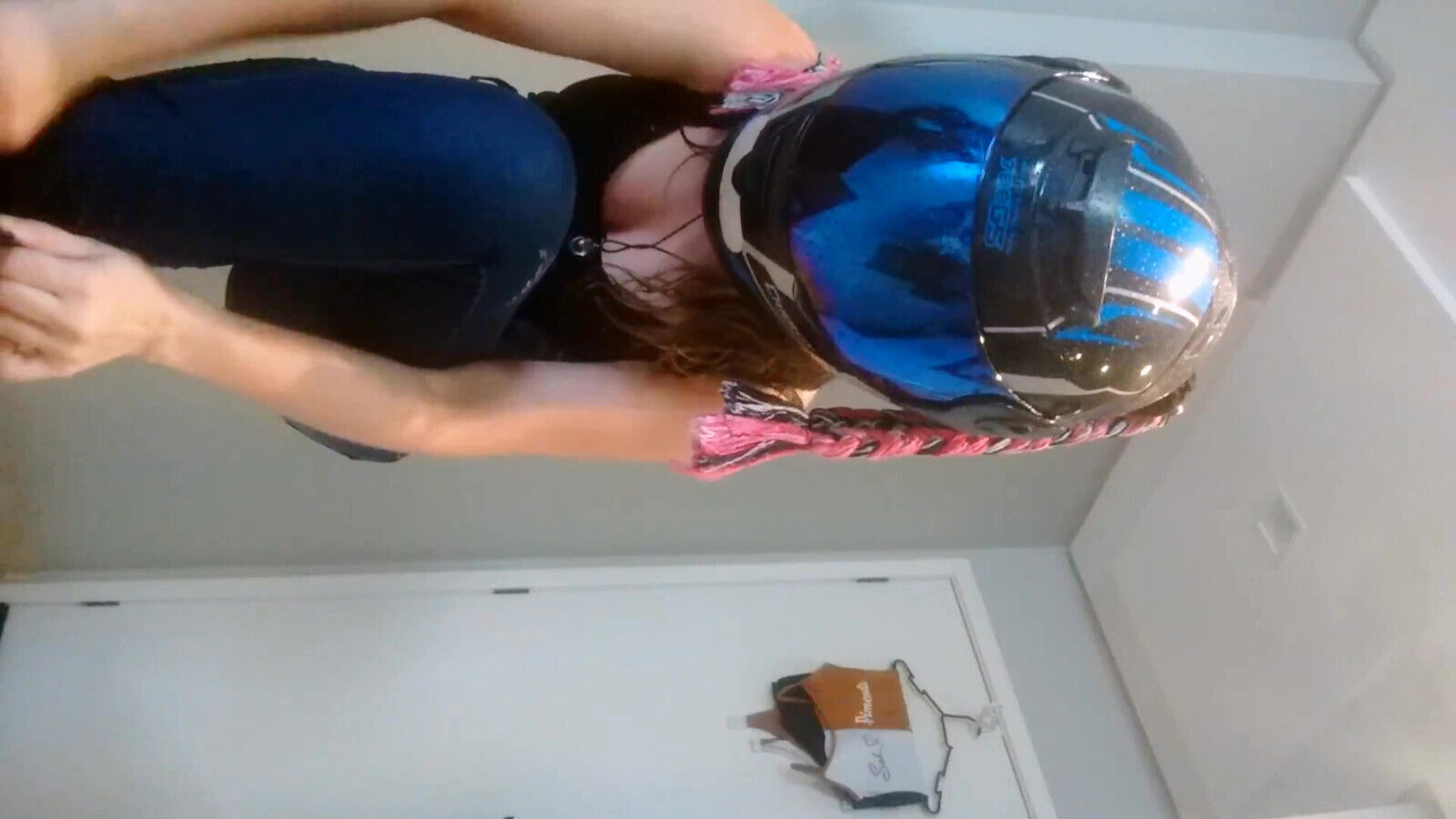 After ride Fairy Bliss soaking striptease