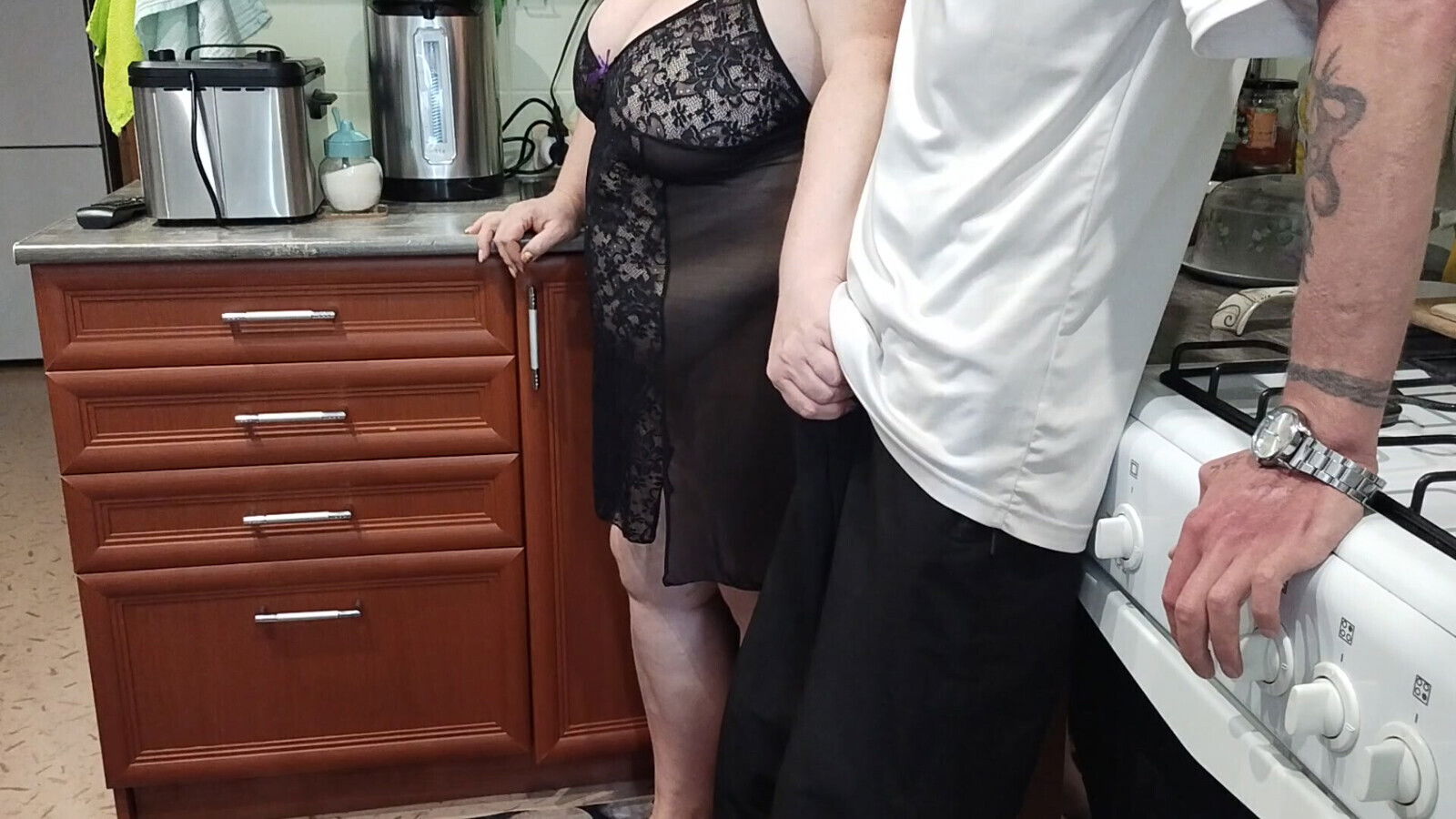 Mother-in-law loves swallow thick