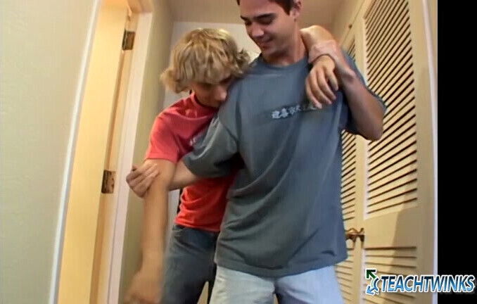 TeachTwinks: Casey Wood Zack Randall Unleash Desire Hotel Room