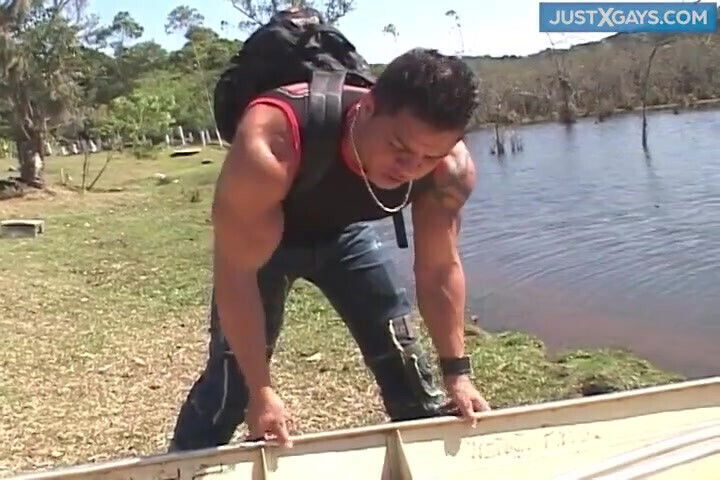 gets pumped huge black while picnic