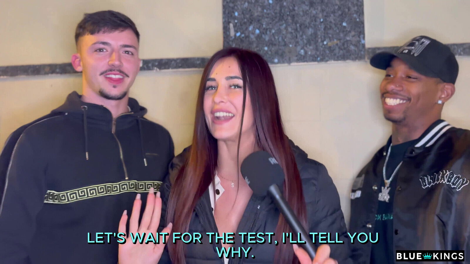 Street Interview Ends Interracial Threesome Hotel