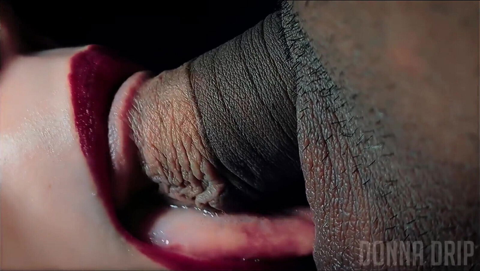 Intimate Close-up: Lips Locked Ecstasy