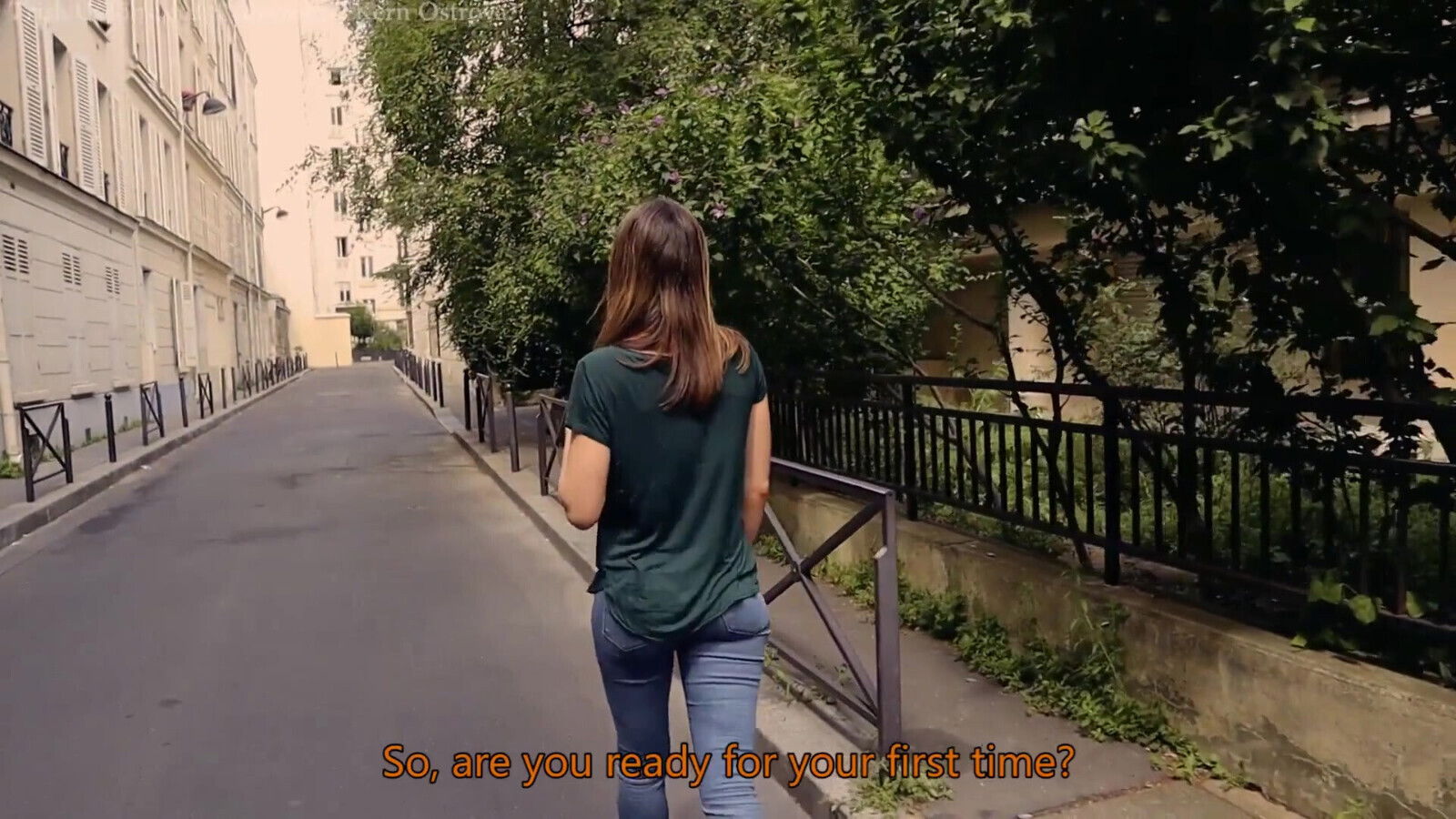 Threesome young couple fuck their first time