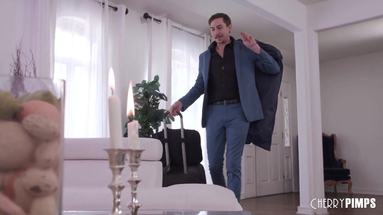 Cucked Husband Catches MILF Wife Fucking