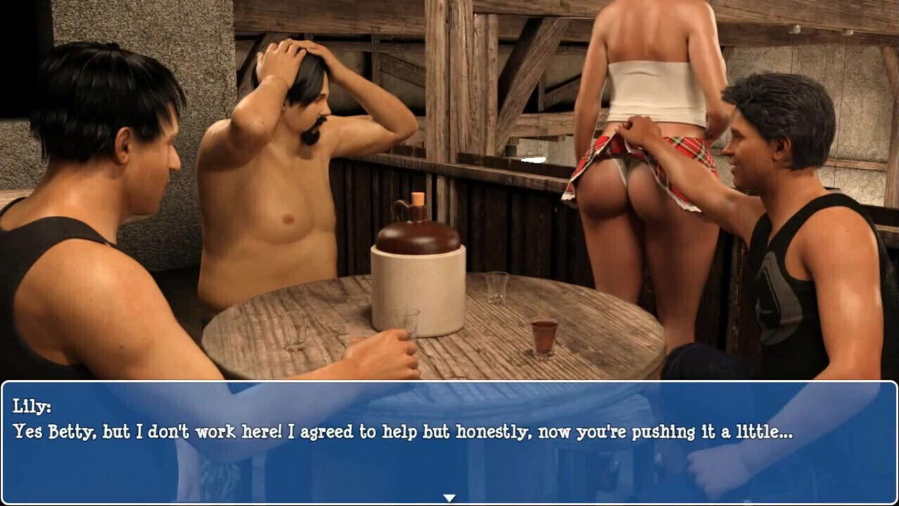 valley: bunch horny country guys tavern