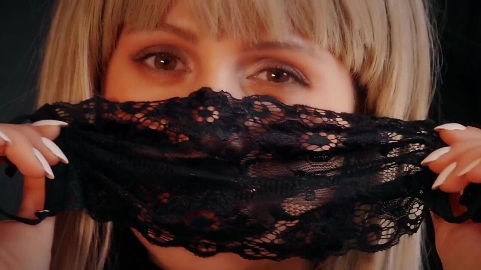 Sexy Blonde Does Professional Handjob Takes Face. Asmr From Nikandvik