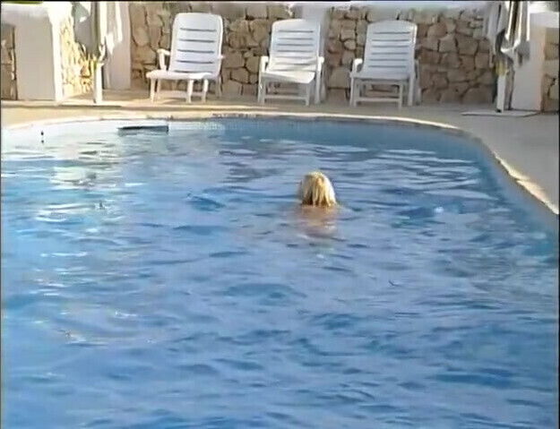 Exotic blonde sucking