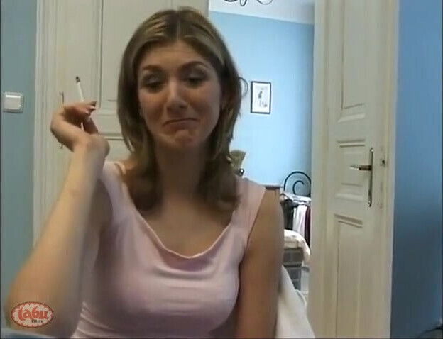 Big-breasted, Slender Stepmom Does Herself Front Cameraman