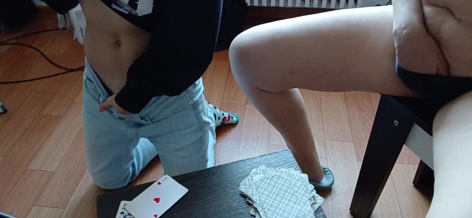 bet, lost cards because three