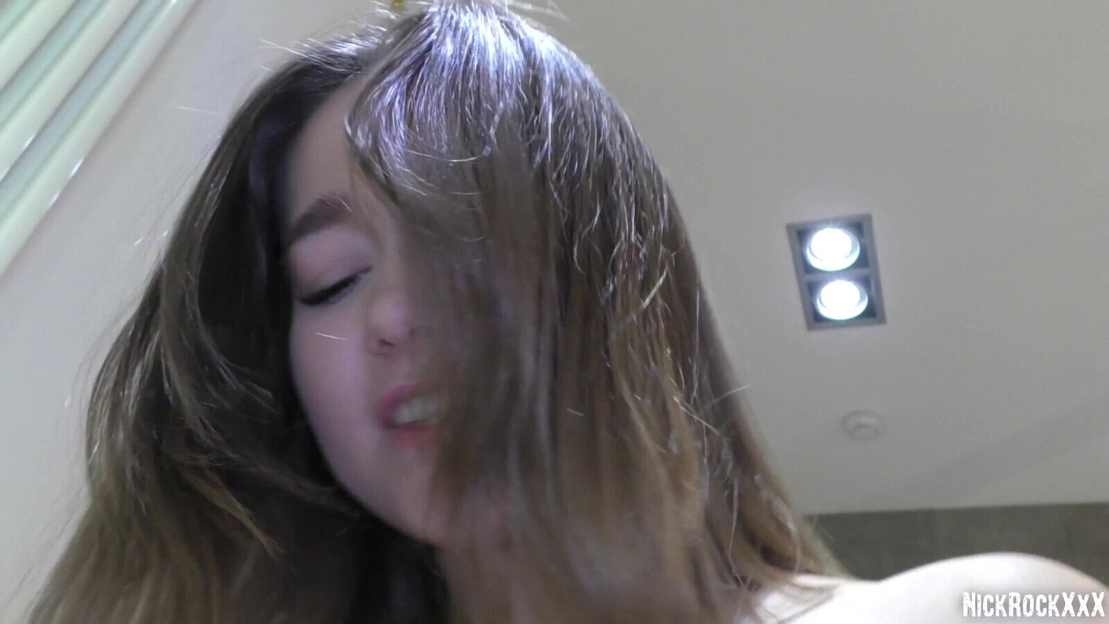 Fucked Teenager with Natural Home