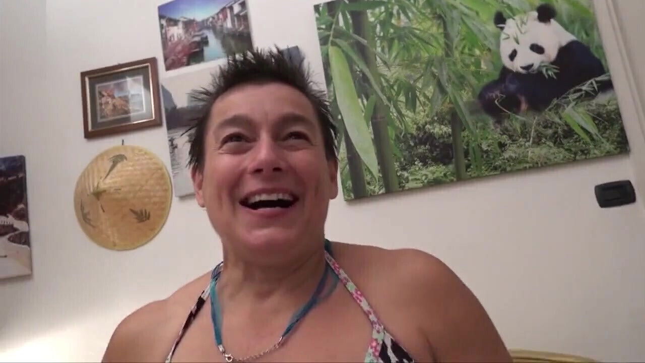 young cocks mature slutty Italian lady