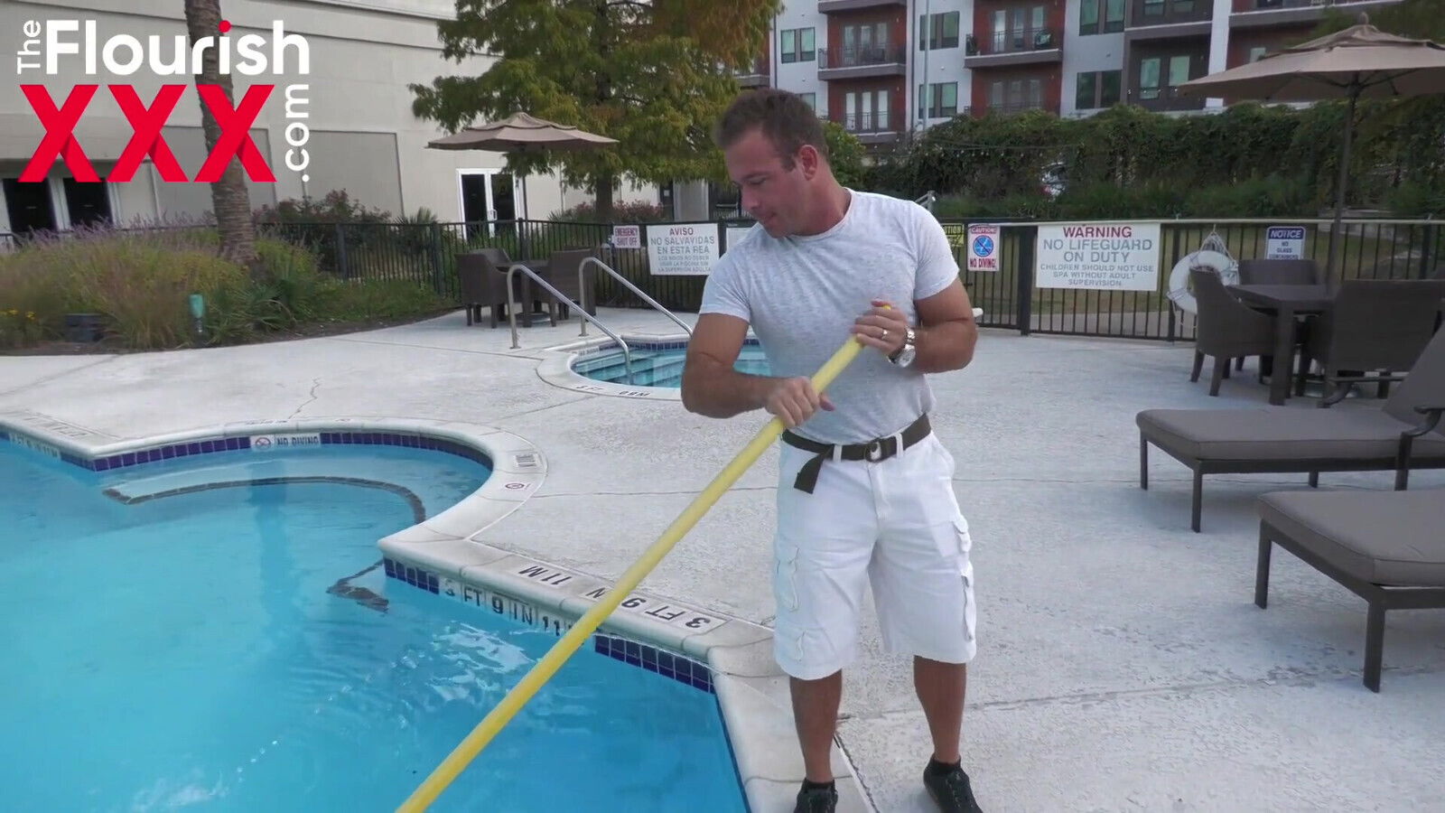 Pool pornstar Chad White gets picked sugarmama