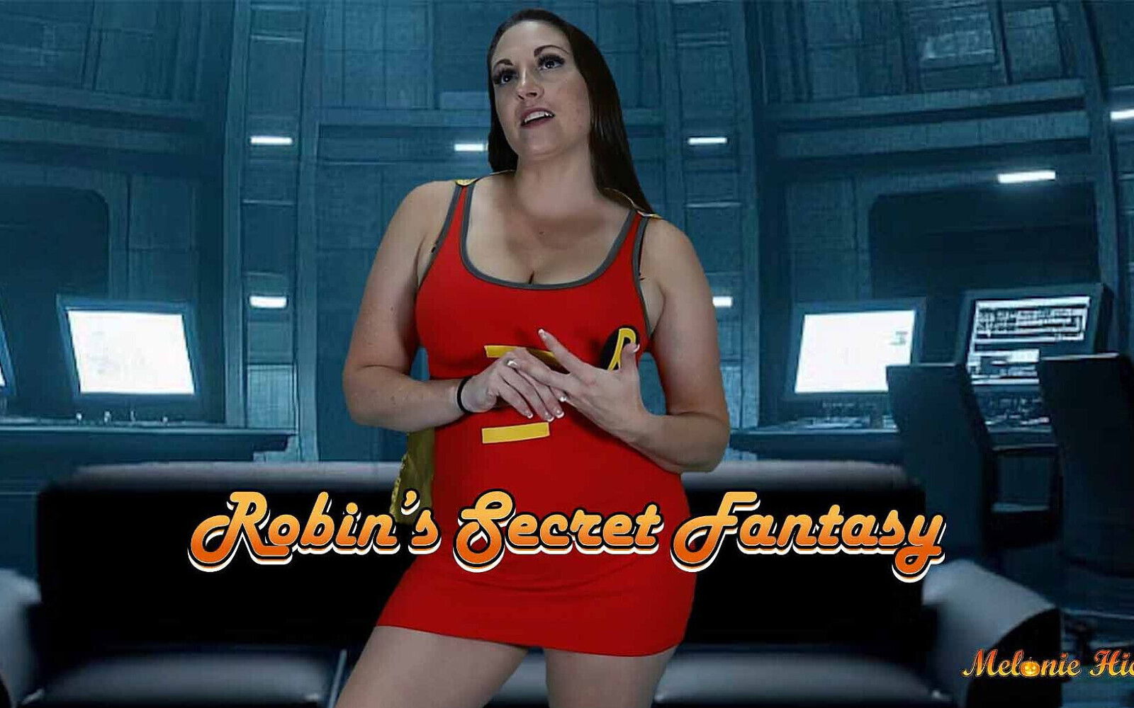 Robin's Secret Fantasy Superheroine Masturbation Batcave MILF Edition