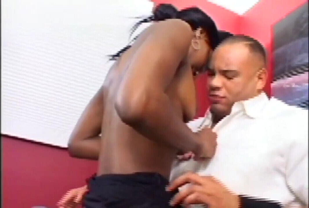 Perfect ebony gets fucked huge